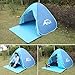 BFULL Pop Up Tent, Automatic Portable Beach Tent with Curtain Sun Shelters Anti UV for Outdoor Garden Camping Fishing Picnic