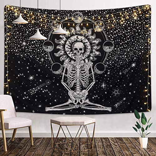 2 Sevenstars+Tapestry+Meditation+Skeleton+Chakra