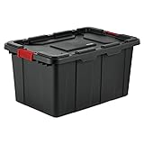 Sterilite 4-Pack Industrial Tote, Heavy-Duty