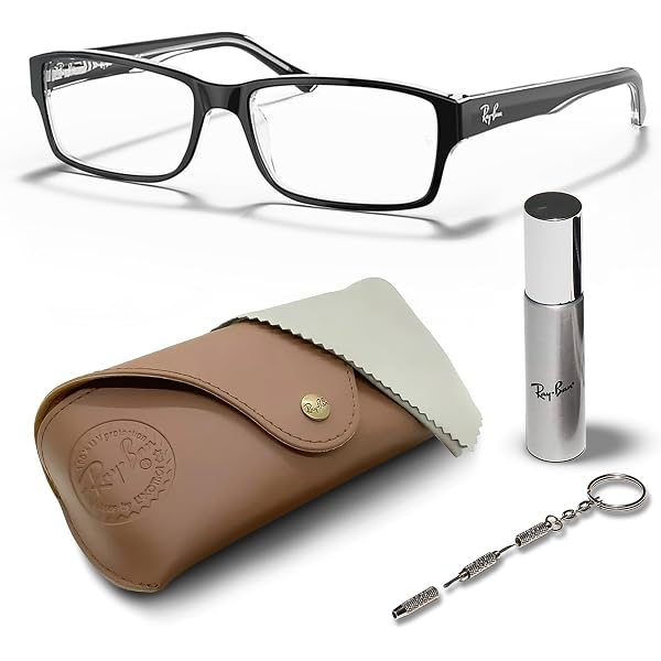 Ray•Ban Ray-Ban RB7056 Square Shape Injected Eyeglasses with Official