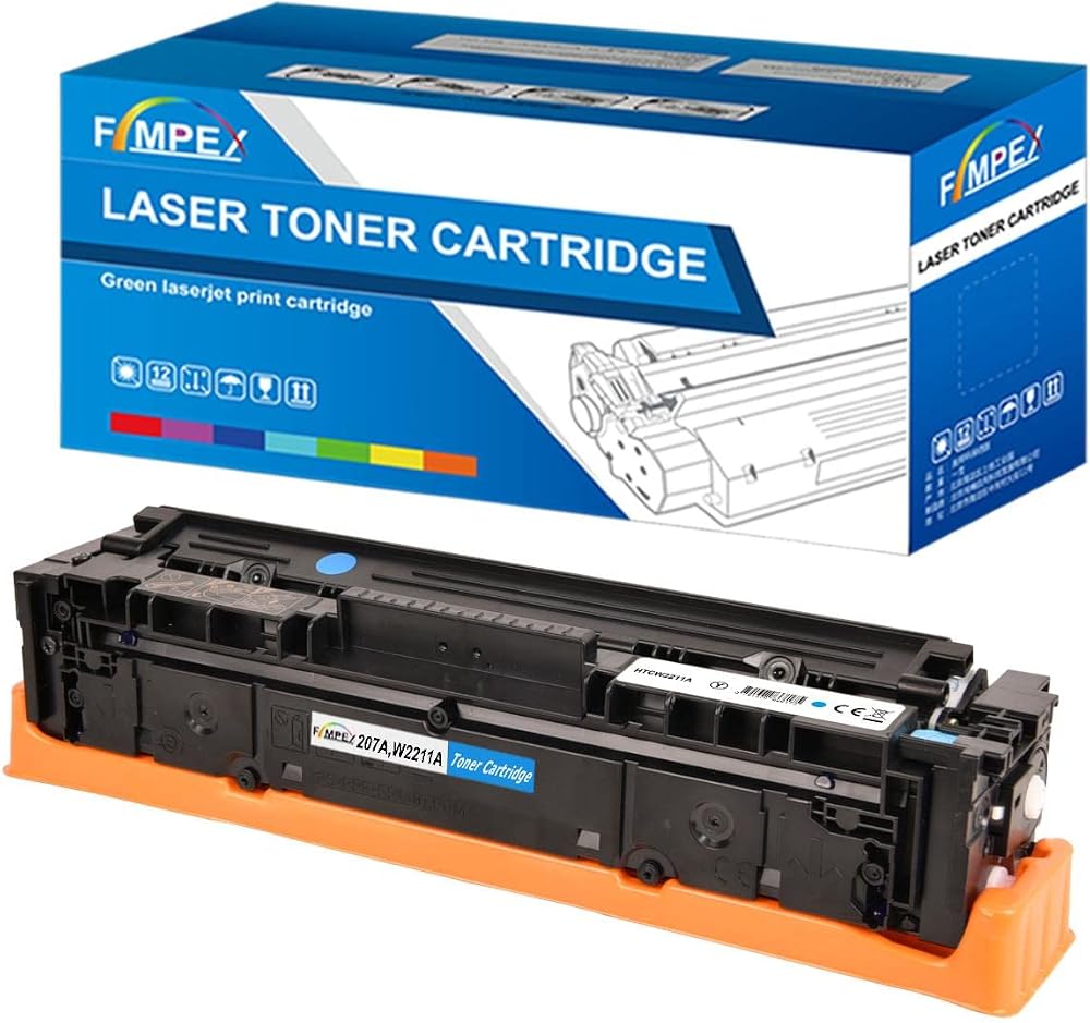 Fimpex Cyan Toner Cartridge W2211A 207A for HP M255dw M283fdw M282nw