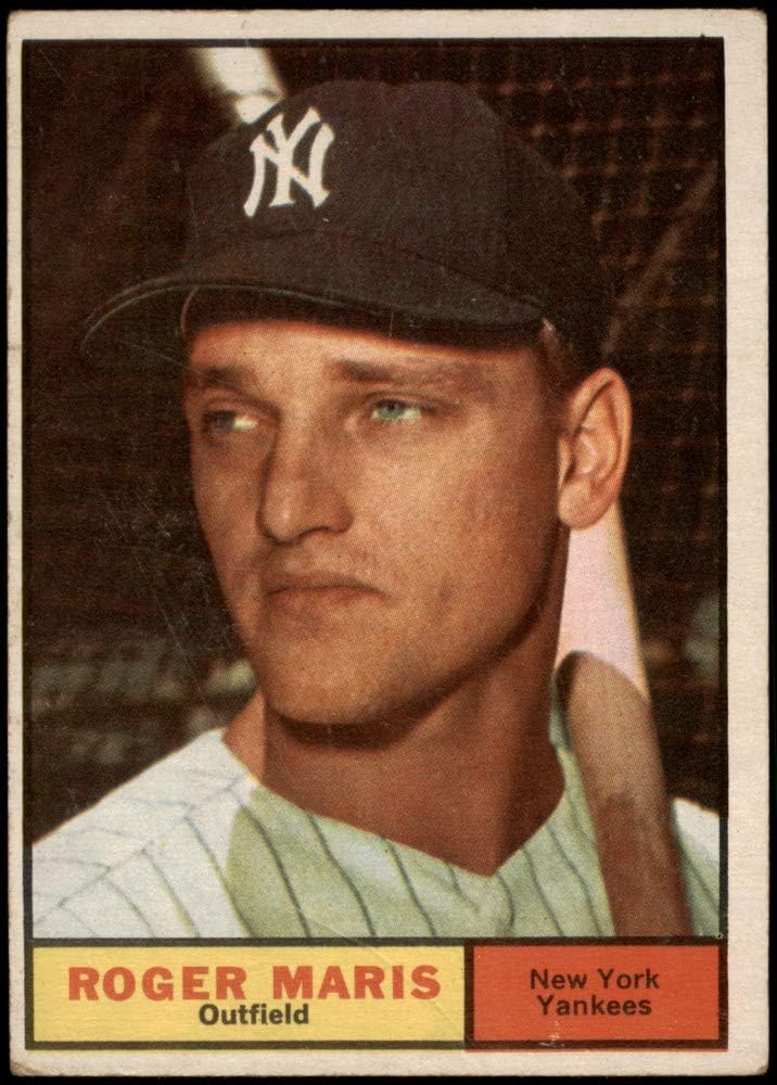 Amazon 1961 Topps 2 Roger Maris New York Yankees Baseball Card 