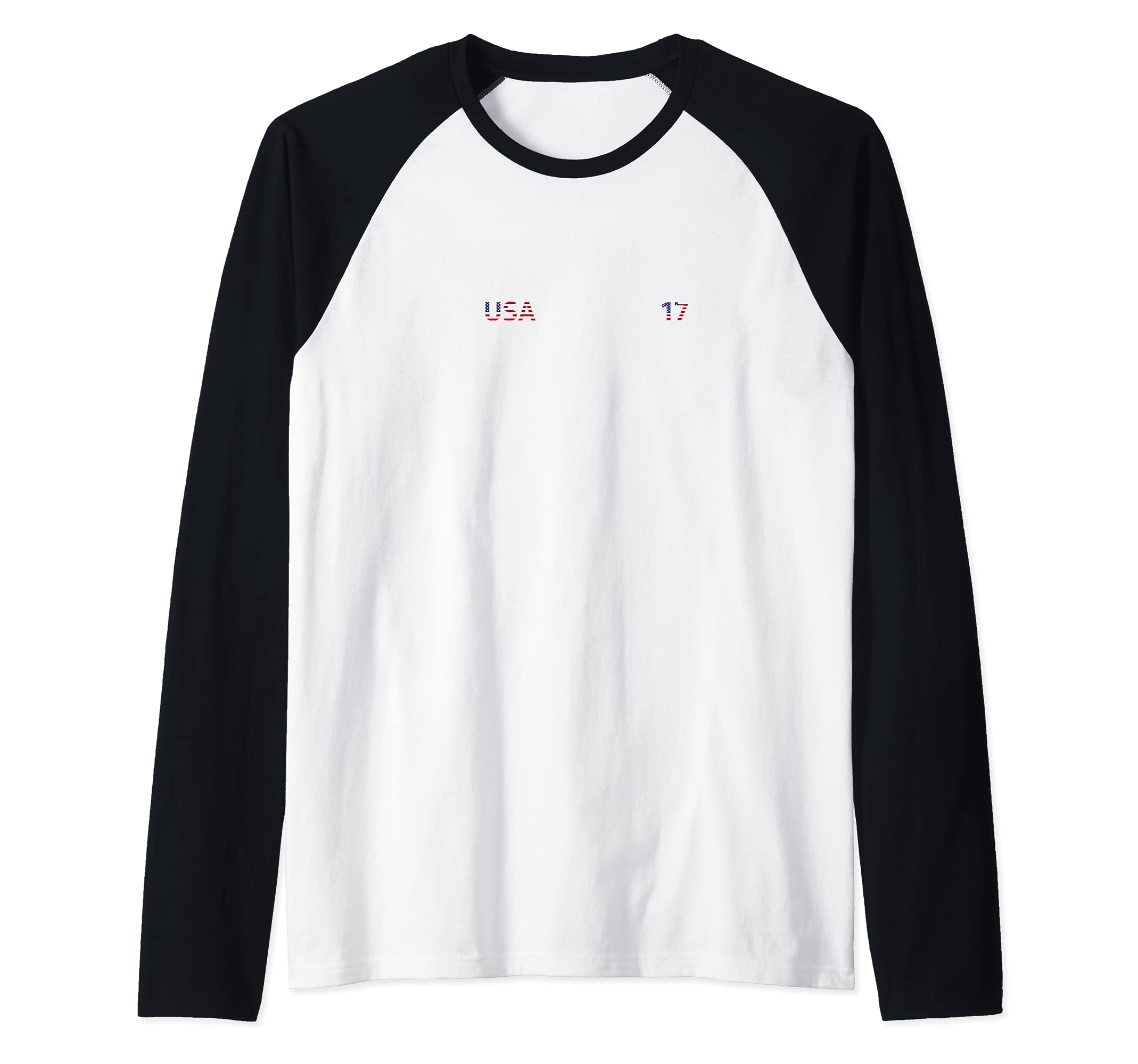 Flag United States Raglan Baseball Tee