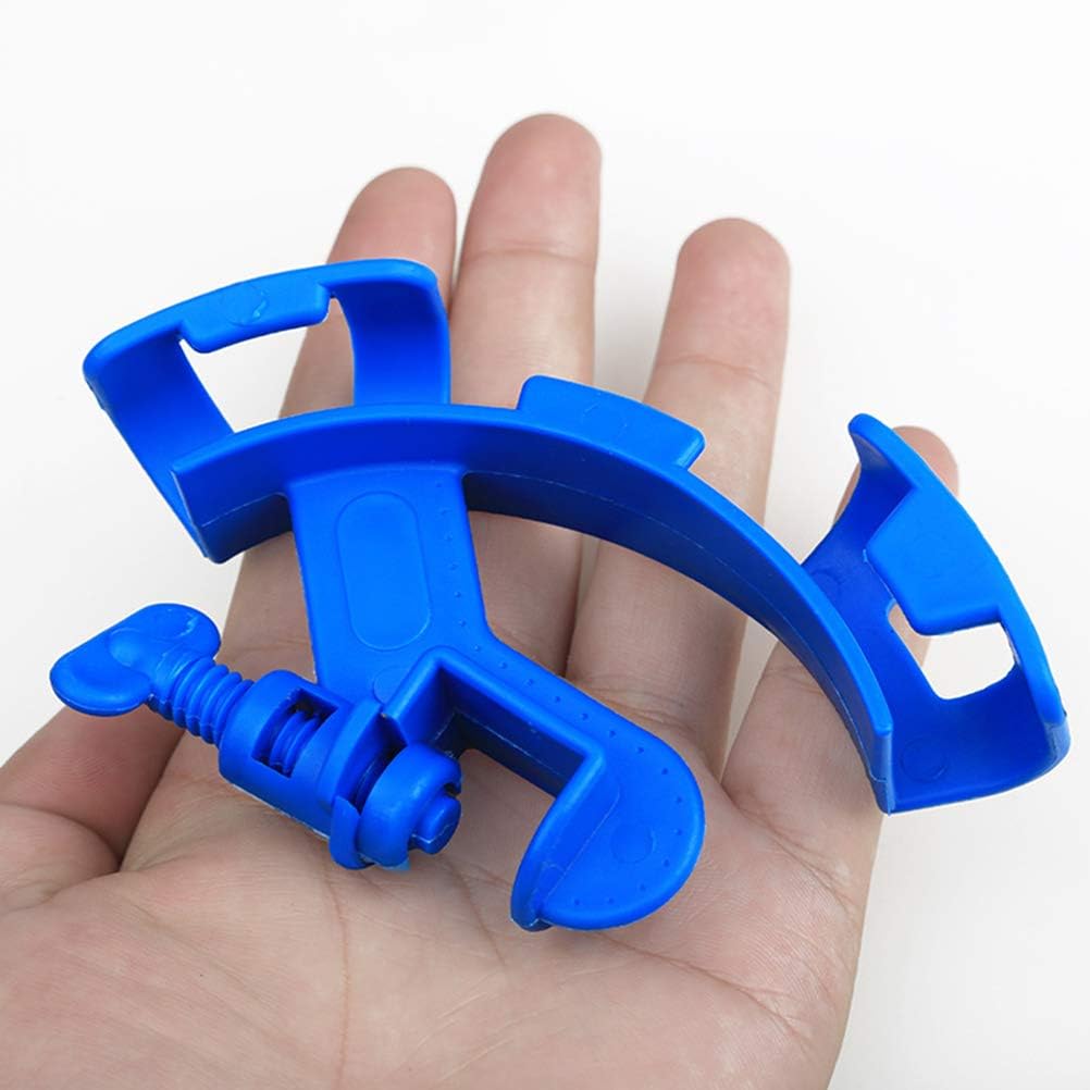 POPETPOP Fish Tank Aquarium Water Hose Holder Clamp Mounting Clip Hose Tube Multi-Function Adjustable 2pcs - Image 5