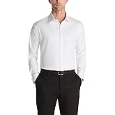 Kenneth Cole Reaction Mens Dress Shirt Slim Fit Techni-Cole Stretch
