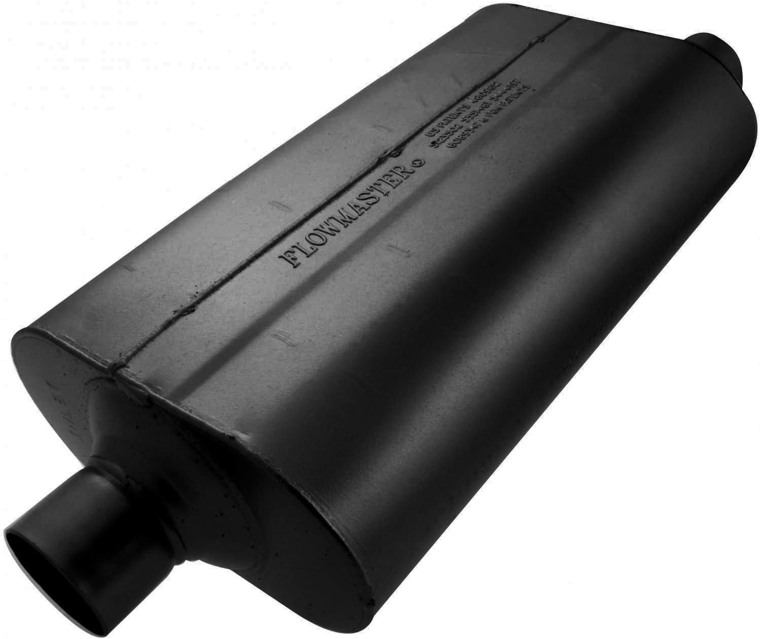 Flowmaster 52557 Super 50 Muffler - 2.50 Center IN / 2.50 Offset OUT - Moderate Sound