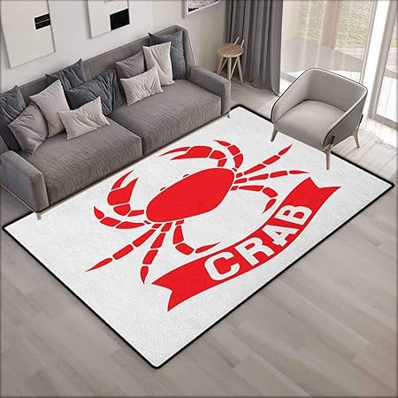 Alfombra Para Pasillo Diseno De Tatuaje De Cangrejo Con Texto En Ingles Cancer De Cangrejos Diseno De Dibujos Animados Diseno Astrologico Con Detalles Florales Alfombra Extragrande Multicolor Color06 5 6 X6 6 170cmx200cm 1 Amazon Com Mx