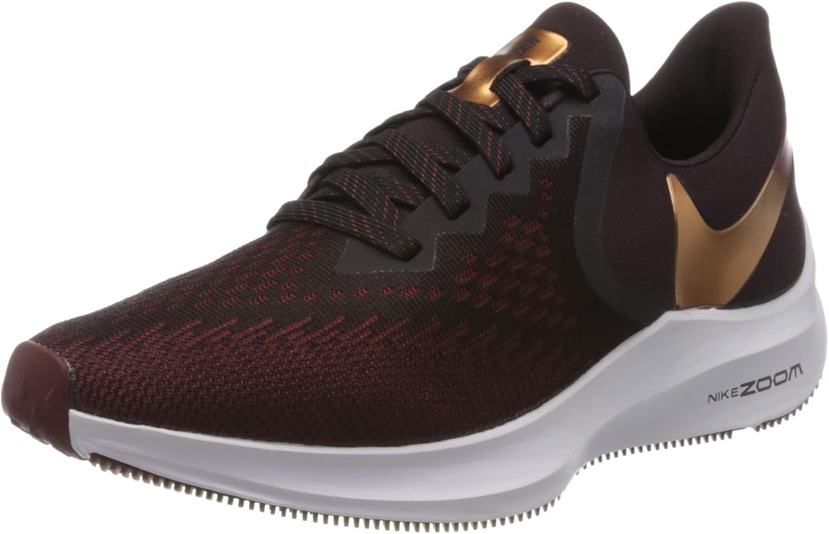 burgundy nike womens running shoes