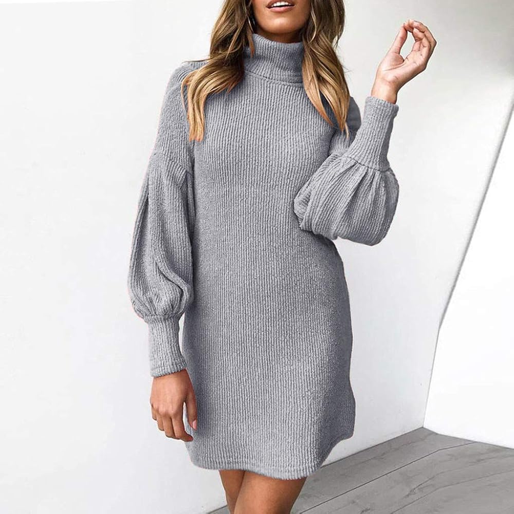 long wool jumper dress