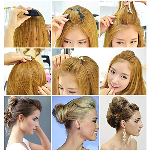 Insert Comb Front Hair Bangs Bumpit Bump Up Volumn Increase