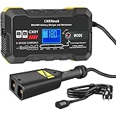 CARXtruck 36V 18A & 48V 13A Golf Cart Battery Charger for EZGO TXT with D Style Plug, Smart Trickle Charger