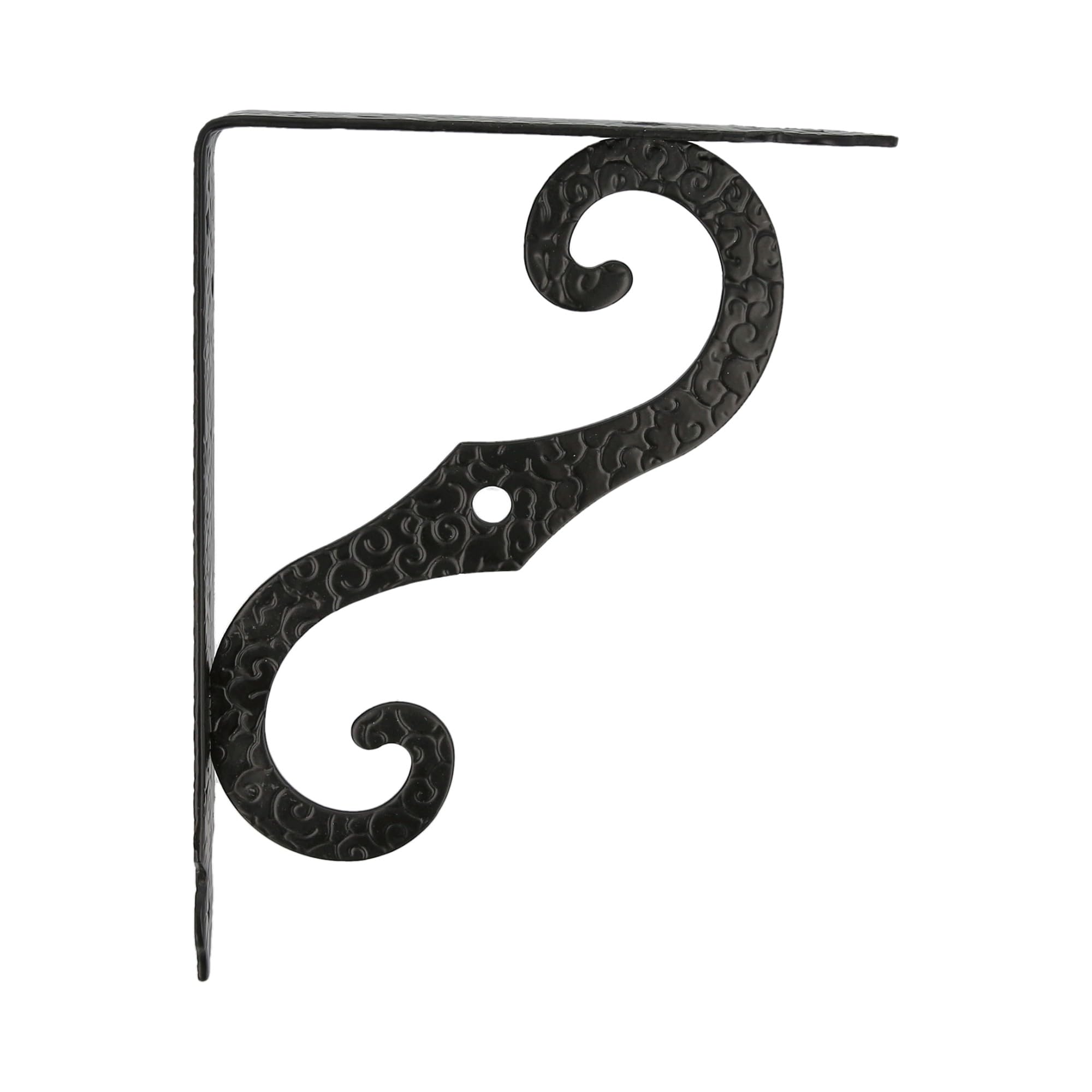 Amig - Forged Wall Bracket, Black - 250 x 200mm