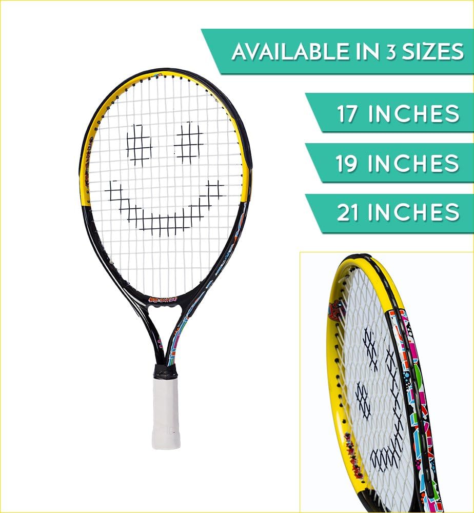 Street Tennis Club Tennis Rackets for Kids Proper Equipment Helps You Learn Faster and Play Better!