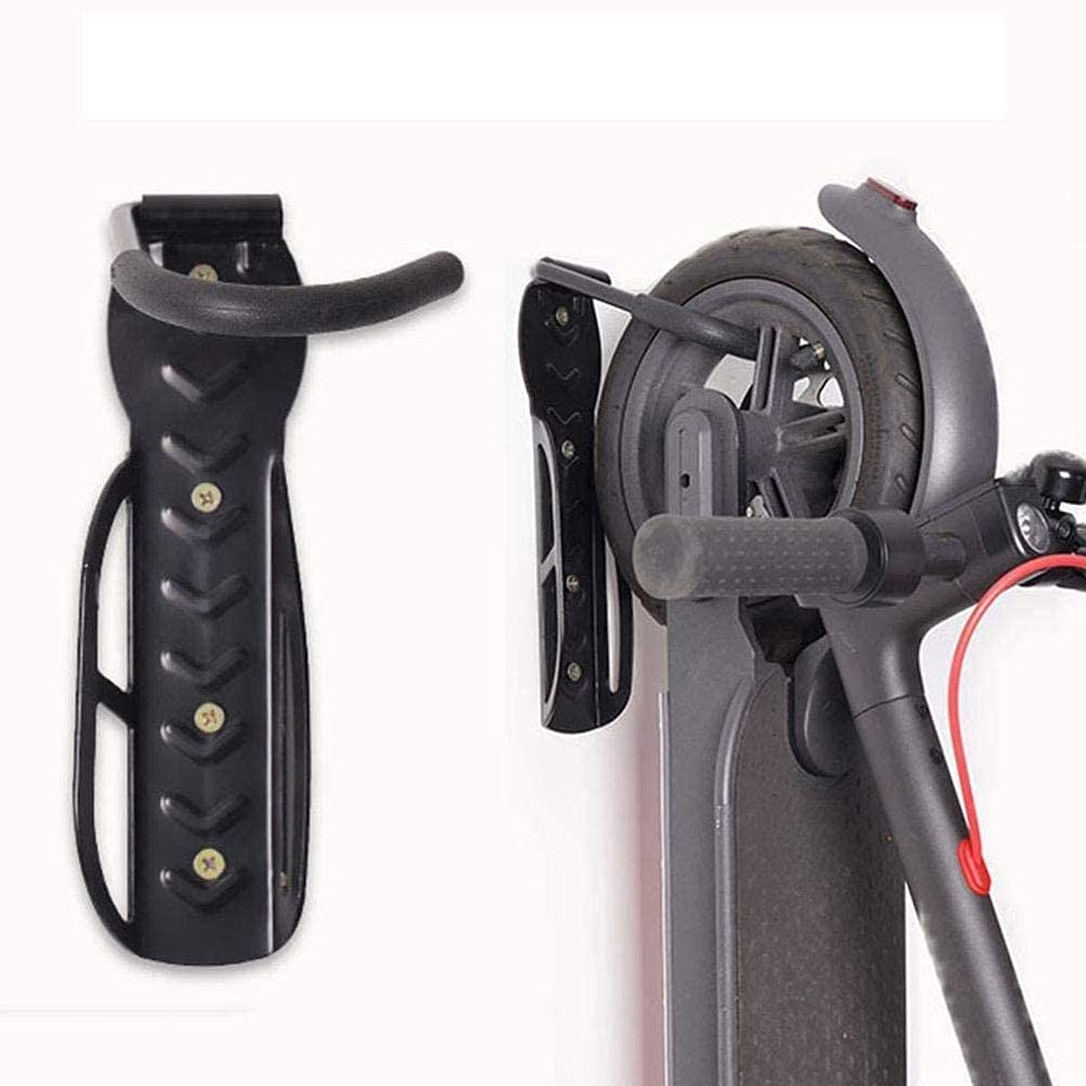 LINGHUANG Bicycle Wall Mount Holder Universal Storage Rack Holder for Mi Electric Scooter 3 for Xiaomi M365 1S Essential Pro Pro 2 Ninebot ES1 ES2 ES3 ES4 E22E Electric Scooter
