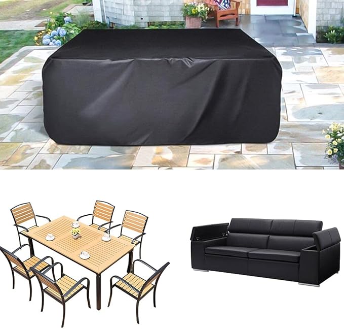 Outdoor Patio Furniture Covers, 84x52x29Inches(213x132x74Cm), Upgraded