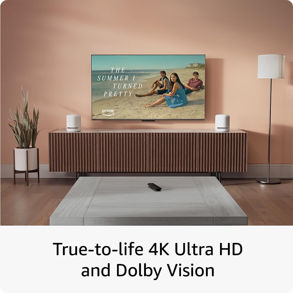 Like-New Amazon Fire TV Stick 4K (newest model) streaming device, more than 1.8 million movies and TV episodes, supports Wi-Fi 6, watch free & live TV