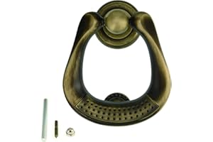 ZHONGWANG HARDWARE ZhongWang European Minimalist Ring Door Knocker (Antique Brass)