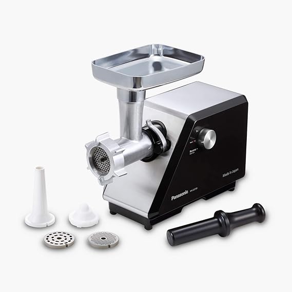 Panasonic Meat Grinder, 2700W, MKZJ2700, Silver, Made In Japan, 1 Yr