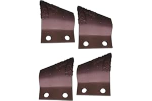 DIGGER SUPPLY 2LH + 2RH Carbide Trencher Cup Teeth, fits Chains w/ 2" Pitch- 135924, 135925