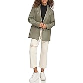 Levi's Womens Faux Leather Single Breasted Blazer