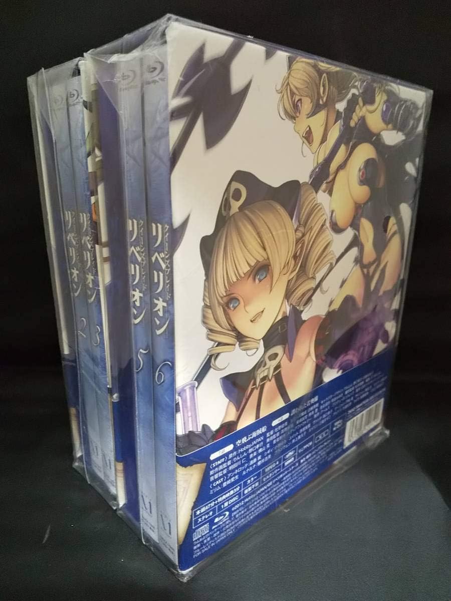 Amazon 初回限定版美品blu Ray クイーンズブレイド リベリオン Tv第3期 全6巻 よしもときんじ りんしん ブルーレイ おもちゃ ホビー