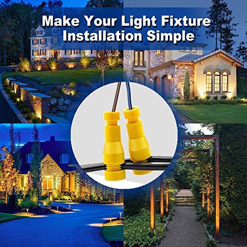 Low Voltage Landscape Lighting Wire Connectors Easy to Install and