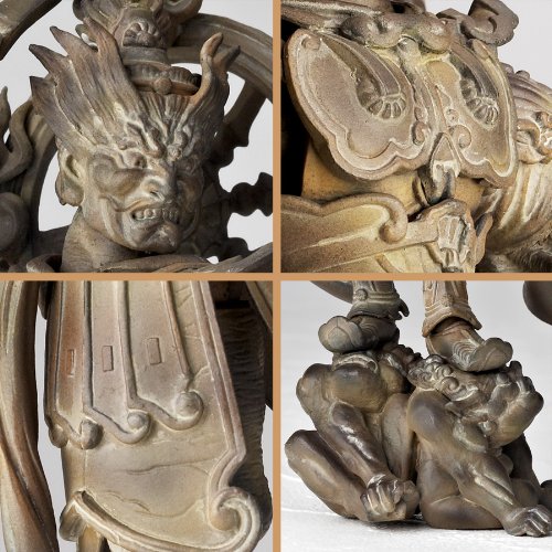 Kaiyodo Takeya Revoltech Action Figure: #004 Zochouten Wooden Version
