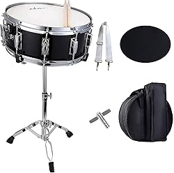 ADM 14"X 5.5" Snare Drum Set, Kids Student Snare