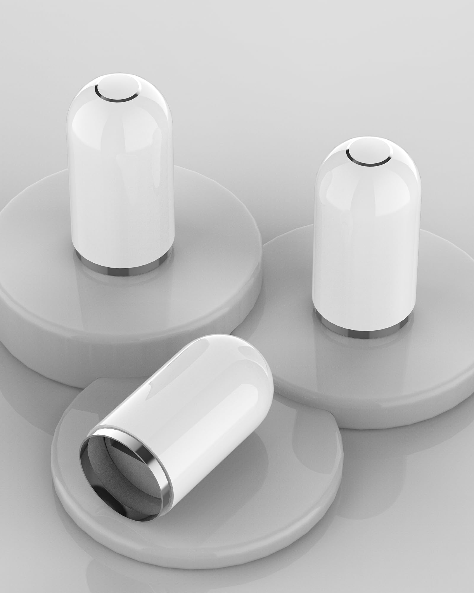 HOYULLI Apple Pencil Cap(4 Pack) Top Magnetic Adapter 1st Generation Caps Accessories First Gen Stylus Pen Replacement Accessory Compatible for IPad 6 7 8 9 10th,12.9 Inch IPad Pro 1 10th, 10.5 Inch