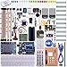 kuman UNO R3 Project Complete Starter Kit with TUTORIAL for Arduino (66 Items) including UNO R3 controller board, Sensor module kits, LCD, Servo, Stepper Motor k27