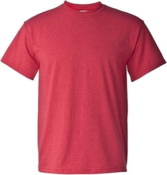 gildan heather red