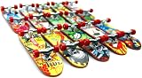 TOPWAYS Finger Mini Skateboard 6 Pack Fingerboard Toy 9.5x2.5cm view 2