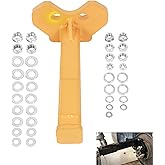 STMGW 8629 Universal Wheel Bearing Removal Tool, Universally Applicable to All Axle Bolted Wheels(Yellow)