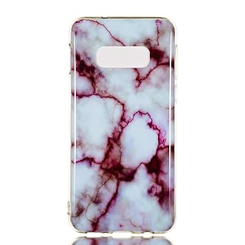 Lomogo Samsung Galaxy S10e / G970 Case Soft Silicon Case Shockproof Anti-Scratch Marble Case Cover for Samsung Galaxy S10e - LOYHU190131 L11