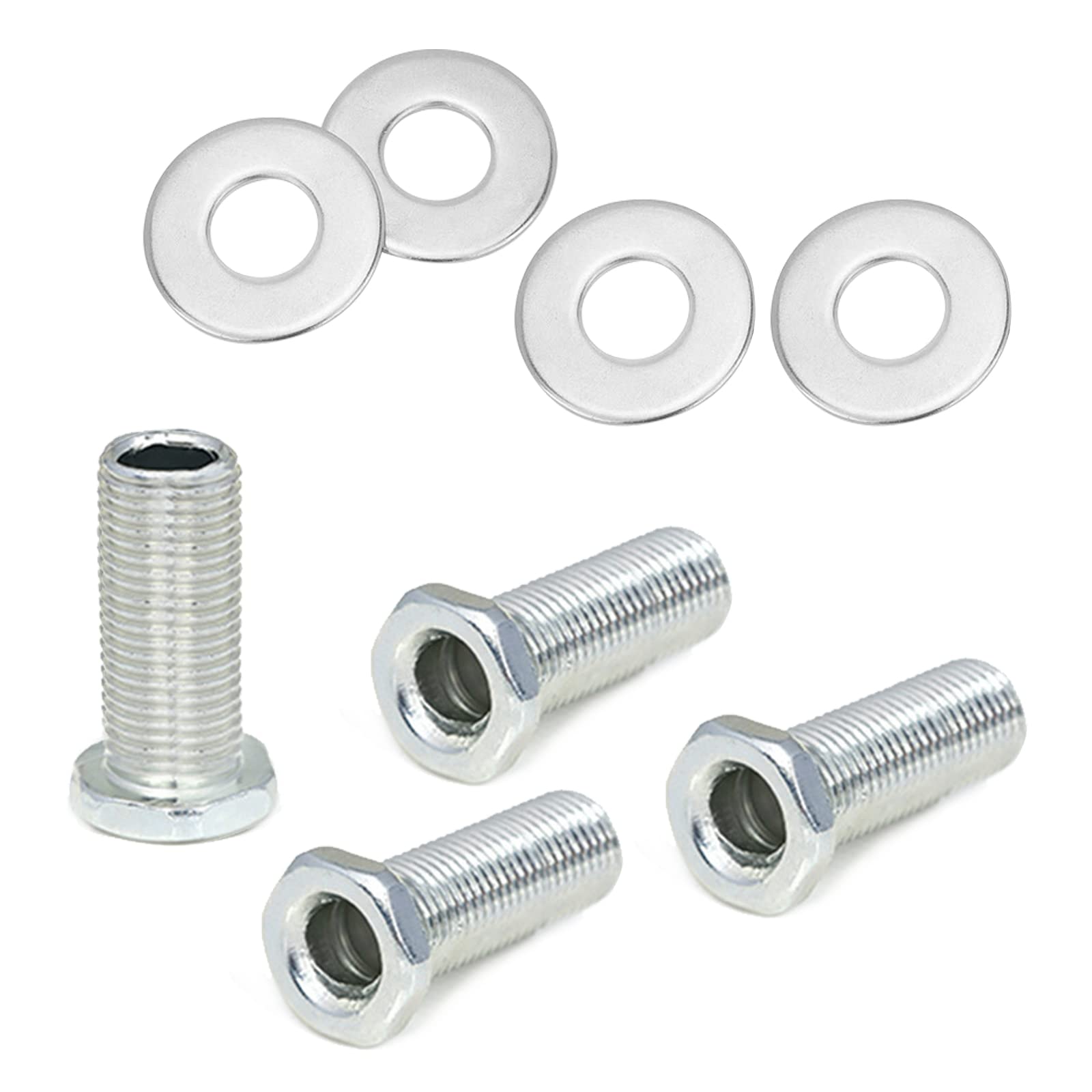 YALLOVE Screw Accessories Kit for Telescopic Design Balloon Column Stand Replacements (4 Sets)