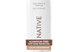 Native Deodorant Contains Naturally Derived Ingredients, 72 Hour Odor Control | Deodorant for Women and Men, Aluminum Free with Baking Soda, Coconut Oil and Shea Butter | Coconut & Vanilla