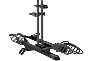 Young Electric 200 lbs E-Bike Rack Hitch Mount Platform Style for Cars Trucks SUVs Vans RVs, fits Bikes with Up to 5-inch Fat Tire