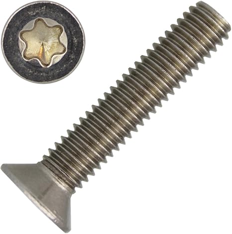 QZKJQDD Senkkopfschrauben M6 X 10mm - 30 Stück Edelstahl