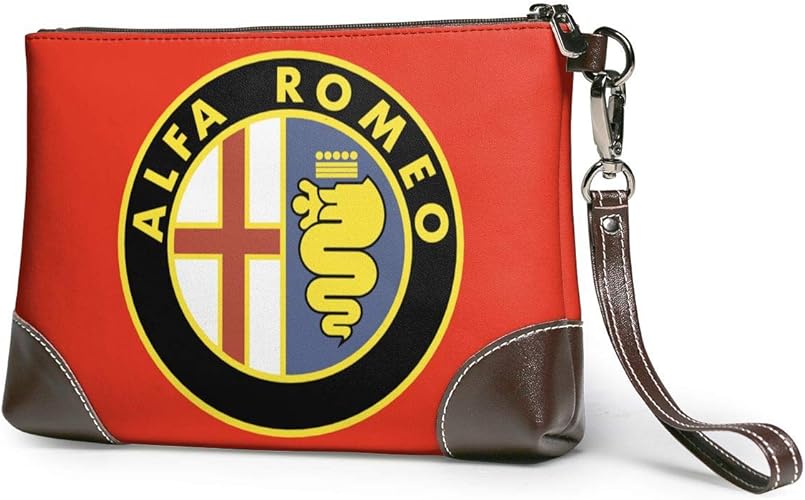Amazon レザー ウォレットアルファロメオ Alfa Romeo本革 小銭入れ 人気 クラッチバッグメンズ レディース ハンドバック携帯に便利 である おしゃれ 財布 ハンドバック手持ちバッグ 財布