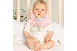 MIRADEXIC Baby Bottle Holder Hands Free with Crinkle Paper - Baby Bottle Holder with Adjustable Buttons for Newborn, Hand Free Bottles for Babies Machine Washable