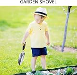 Showvigor Garden Trowel and Wide Shovel with Ergonomic Handle Yellow view 5