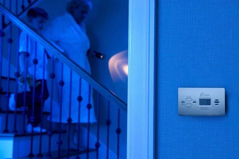 Kidde Carbon Monoxide Alarm Detector | Digital Display | Battery Operated | Model KN-COPP-B-LPM - Carbon Monoxide Detectors - 