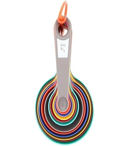 Nordic Ware Set 6 Misurini A Forma Di Ciambella: Per Ingredienti, Senza BPA, Lavabili In Lavastoviglie