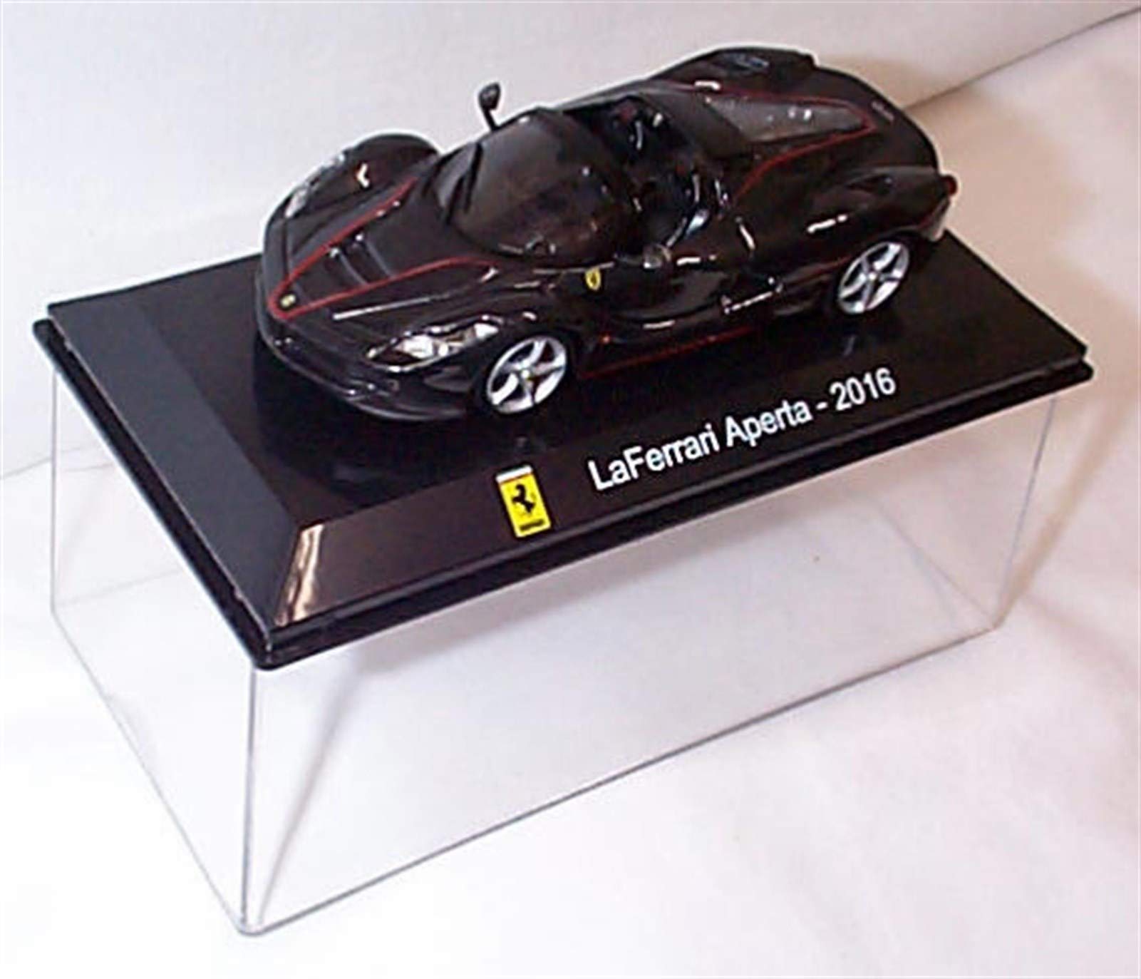 Ixo Supercars collection black La ferrari Aperta car 1:43 scale diecast model