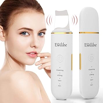 Amazon Com Facial Skin Scrubber Blackhead Remover Face Skin Spatula With 4 Modes Comedones Extractor Pore Cleaner For Deep Cleansing Wrinkle Removal Usb Charger Beauty Lifting Tool Beauty