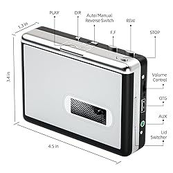 Reshow Portable Cassette Tape Player, Best Overall