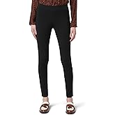 HUE Womens Wide Waistband Blackout Cotton Leggings, Assorted