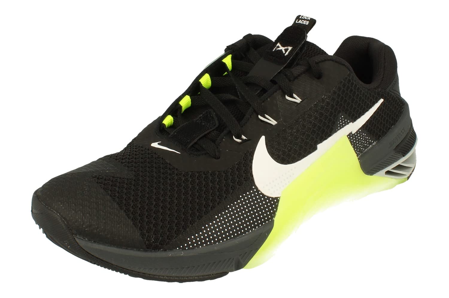 Nike Men's Metcon 7 Trainers - Black, White, Iron Grey Image