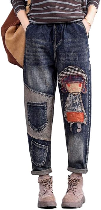 jeans pant embroidery design