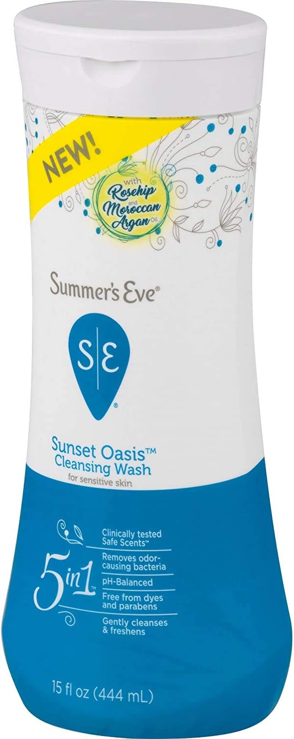 Summer's Eve Summer's Eve Cleansing Wash, Sunset Oasis, 15 Fl Oz, 15 Oz: Beauty
